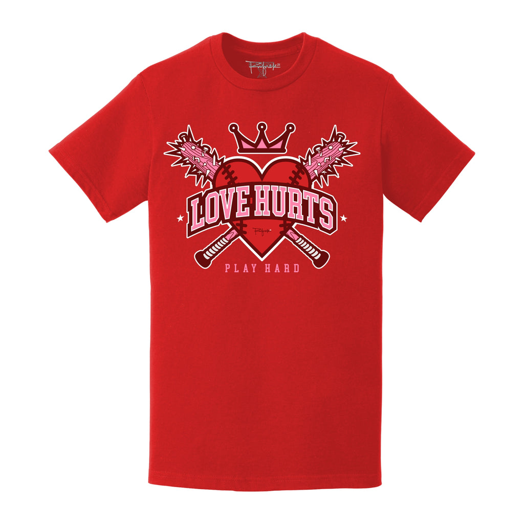LOVE HURTS DFTC ( RED S/S )
